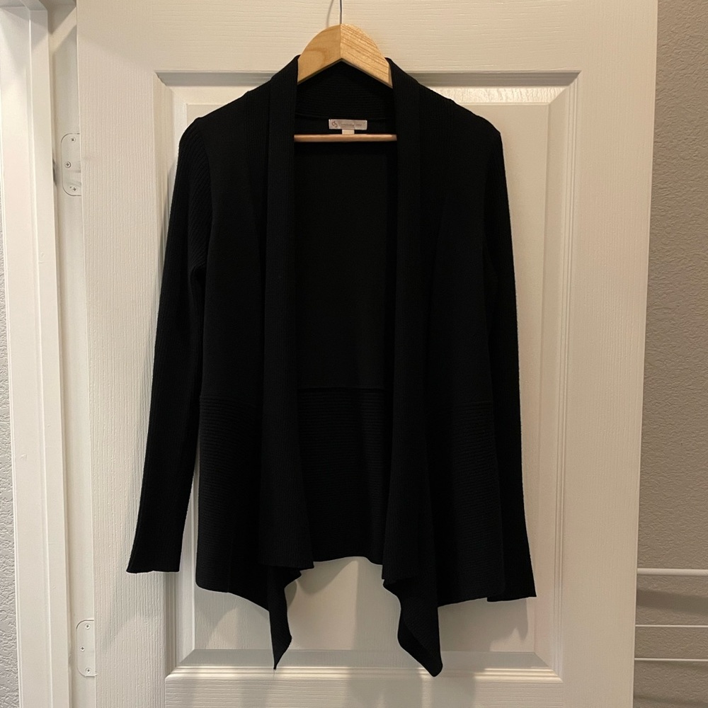 Black cardigan db established 1962